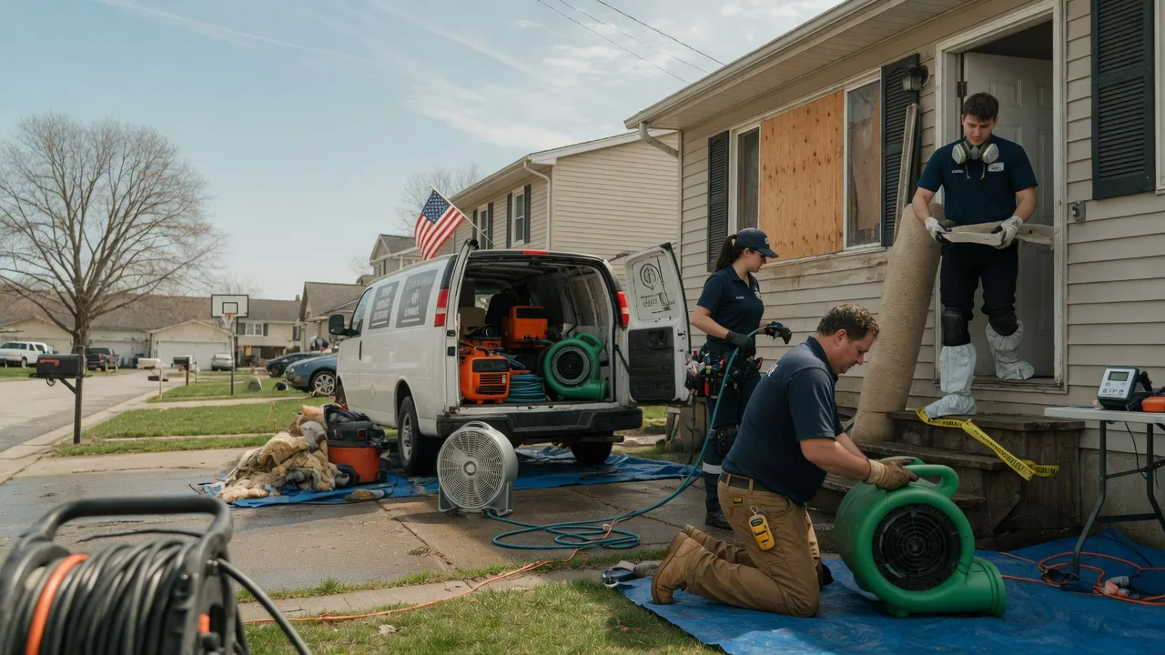 Water Damage Restoration in Bettsville, OH near me